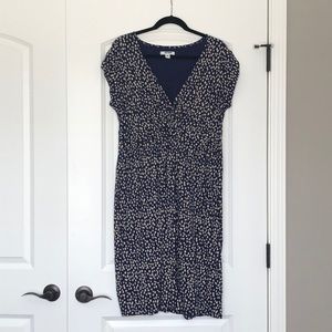 Old Navy Fit and Flare Dot Print Dress